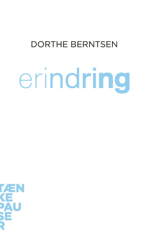 Cover image for book Erindring