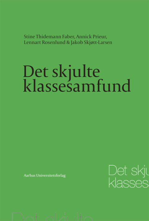 Cover image for book Det skjulte klassesamfund