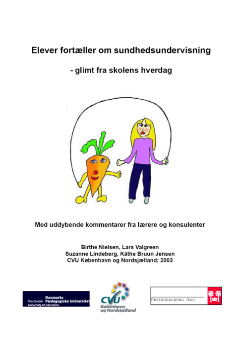 Cover image for book Elever fortæller om sundhedsundervisning