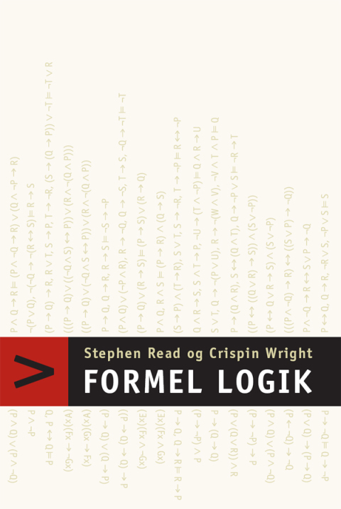 Cover image for book Formel logik