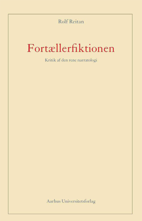 Cover image for book Fortællerfiktionen
