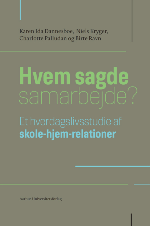 Cover image for book Hvem sagde samarbejde?