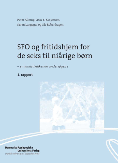 Cover image for book SFO og fritidshjem for de seks til niarige born