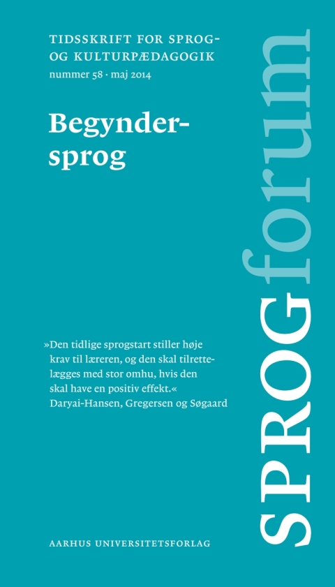 Cover image for book Begyndersprog