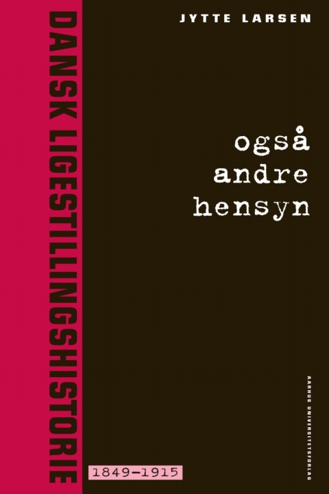 Cover image for book Ogsa andre hensyn 1