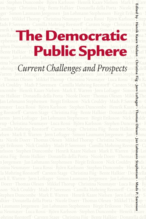 Cover image for book The Democratic Public Sphere
