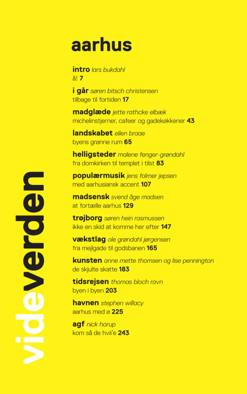 Cover image for book aarhus