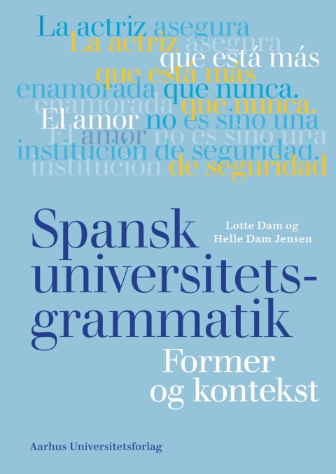 Cover image for book Spansk universitetsgrammatik