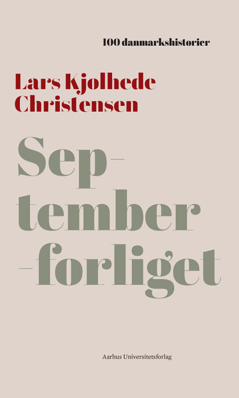 Cover image for book Septemberforliget