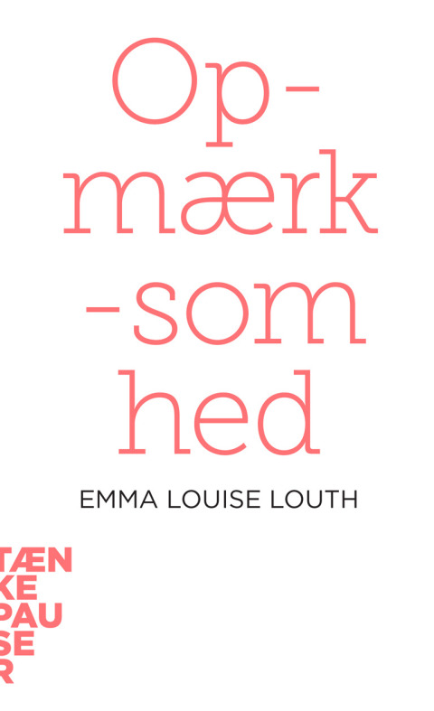 Cover image for book Opmærksomhed