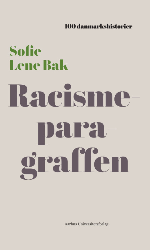 Cover image for book Racismeparagraffen