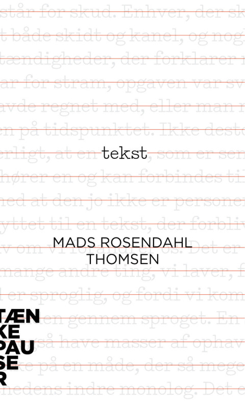 Cover image for book Tekst