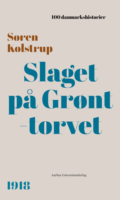 Cover image for book Slaget på Grønttorvet