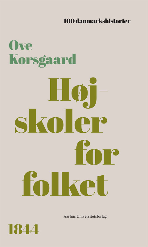 Cover image for book Højskoler for folket