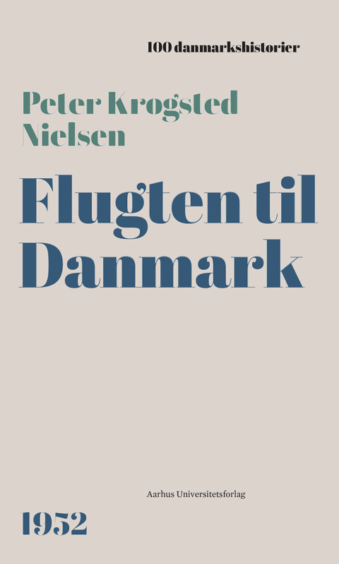 Cover image for book Flugten til Danmark