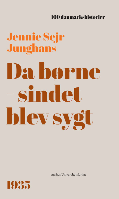 Cover image for book Da børnesindet blev sygt