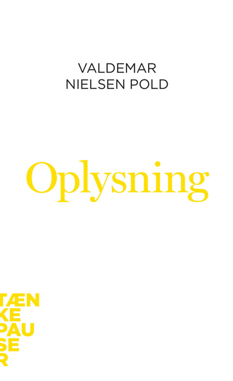 Cover image for book Oplysning