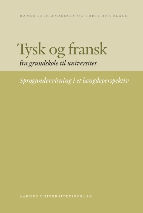 Cover image for book Tysk og fransk fra grundskole til universitet