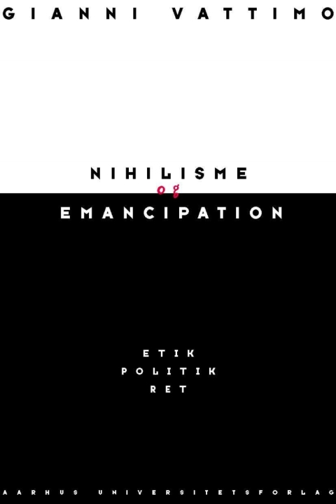 Cover image for book Nihilisme og emancipation