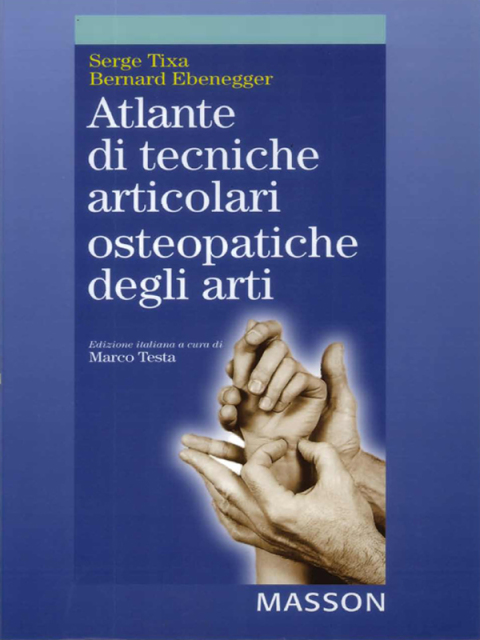 Cover image for book Atlante di tecniche articolari osteopatiche degli arti