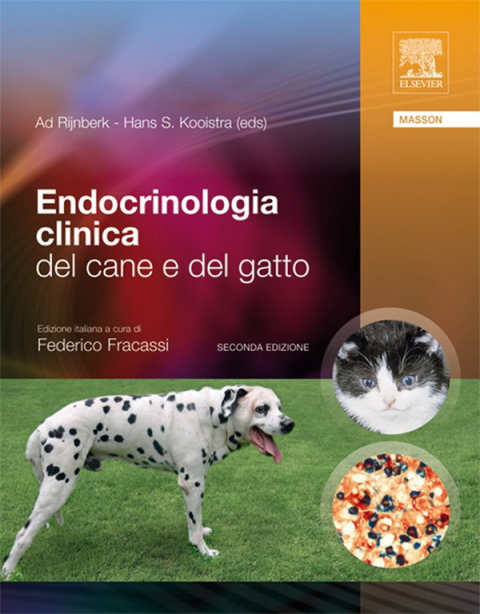 Cover image for book Endocrinologia clinica del cane e del gatto