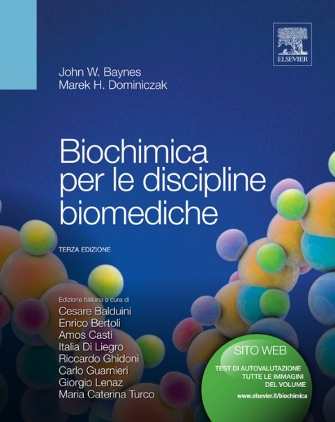 Cover image for book Biochimica per le discipline biomediche