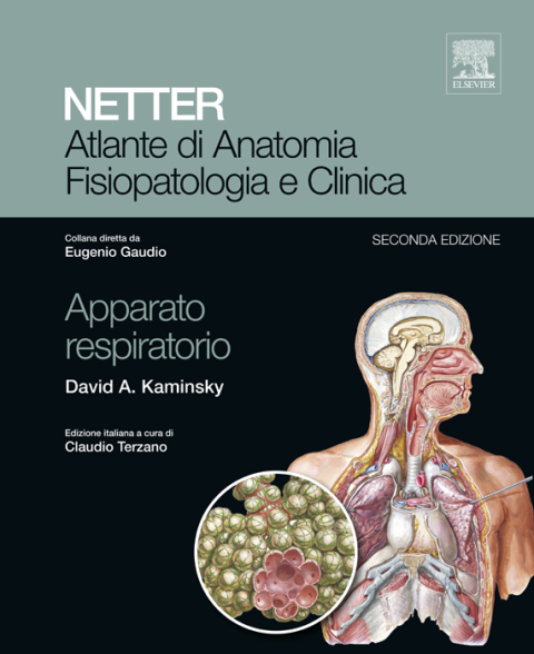 Cover image for book Atlante di Anatomia Fisiopatologia e Clinica: Apparato Respiratorio