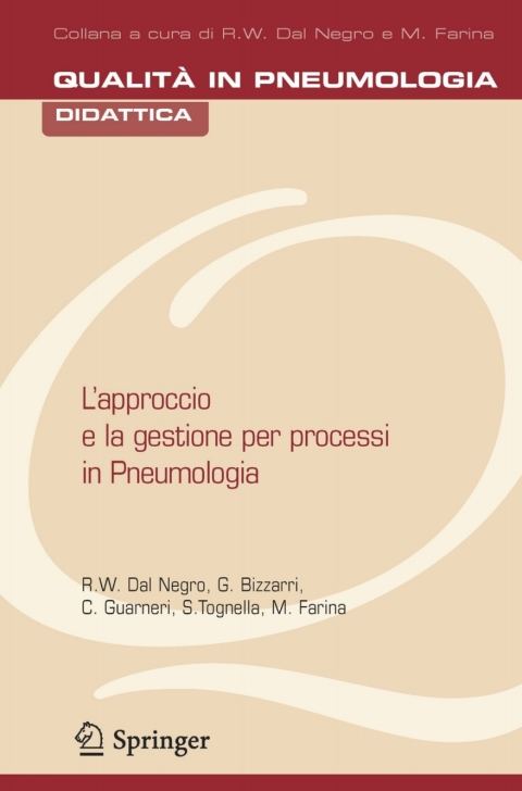 Cover image for book L'approccio e la gestione per processi in pneumologia