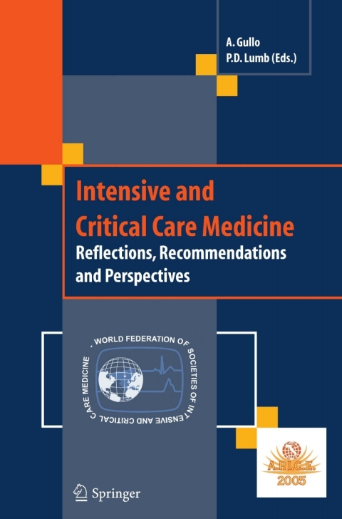 Cover image for book Intensive and Critical Care Medicine