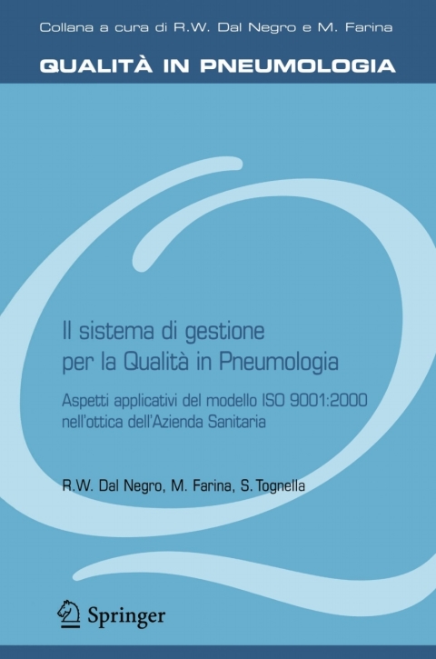 Cover image for book Il sistema di gestione per la Qualità in Pneumologia