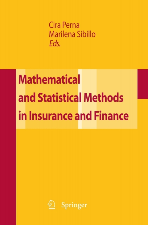 Cover image for book Mathematical and Statistical Methods for Insurance and Finance