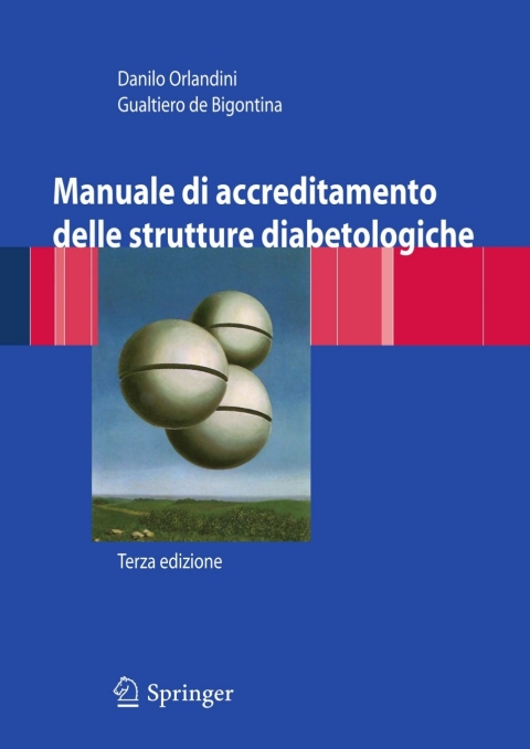 Cover image for book Manuale di accreditamento delle strutture diabetologiche