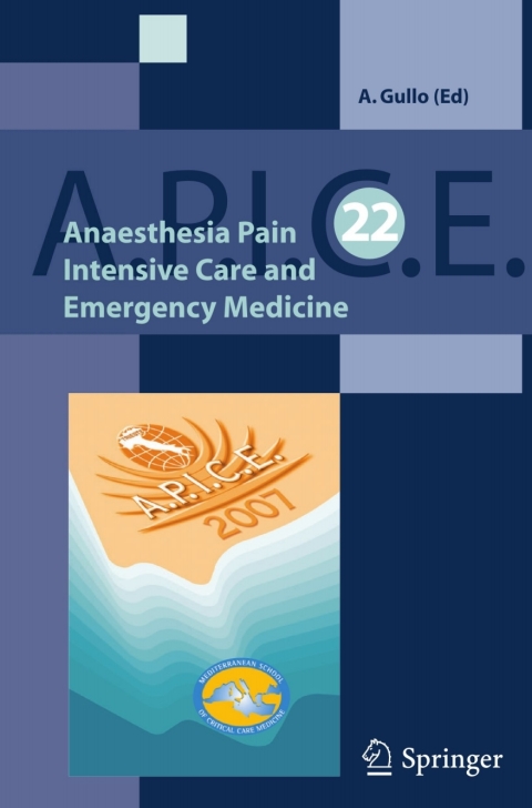Cover image for book Anaesthesia, Pain, Intensive Care and Emergency A.P.I.C.E.