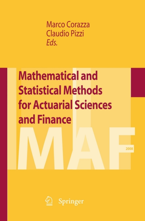 Cover image for book Mathematical and Statistical Methods for Actuarial Sciences and Finance