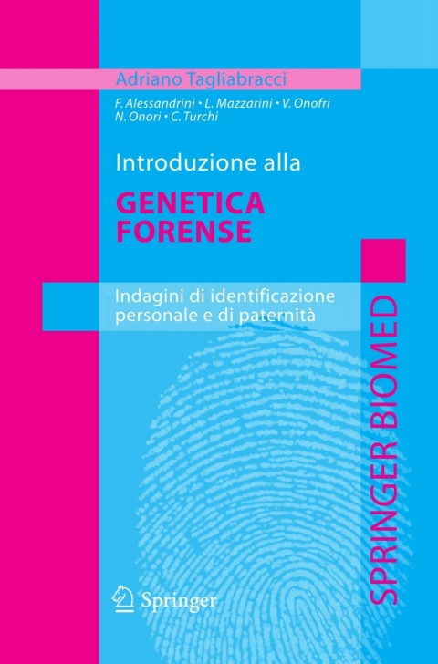 Cover image for book Introduzione alla genetica forense