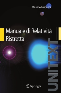 صورة الغلاف: Manuale di Relatività Ristretta 9788847016040