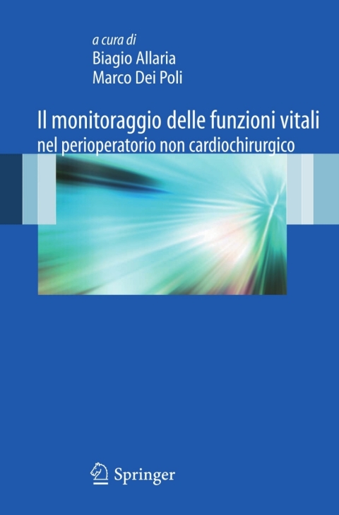Cover image for book Il monitoraggio delle funzioni vitali nel perioperatorio non cardiochirurgico