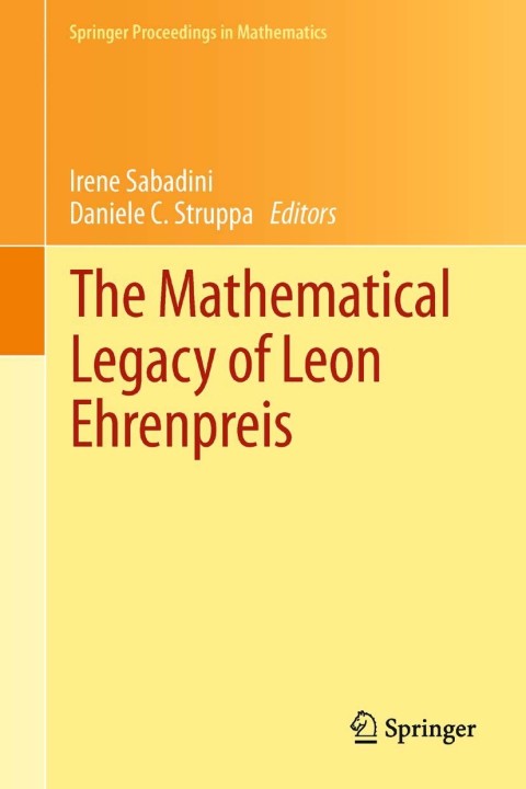 Cover image for book The Mathematical Legacy of Leon Ehrenpreis
