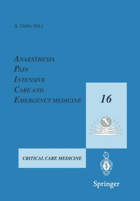 Cover image for book Anaesthesia, Pain, Intensive Care and Emergency Medicine — A.P.I.C.E.