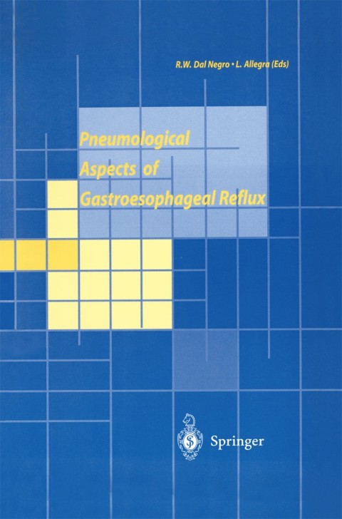 Cover image for book Pneumological Aspects of Gastroesophageal Reflux