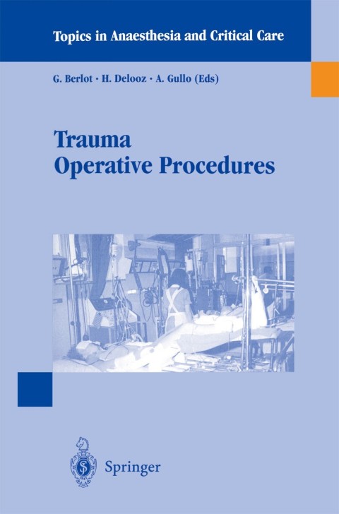 Cover image for book Trauma Operative Procedures