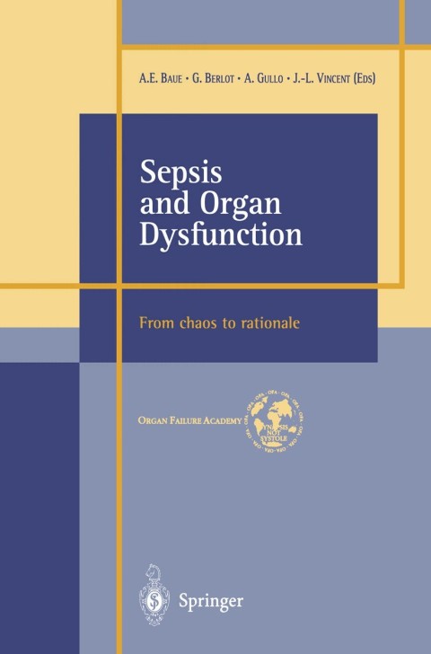 Cover image for book Sepsis and Organ Dysfunction