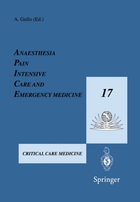 Cover image for book Anaesthesia, Pain, Intensive Care and Emergency Medicine — A.P.I.C.E.