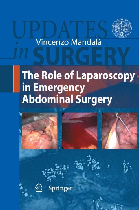 Cover image for book The Role of Laparoscopy in  Emergency Abdominal Surgery