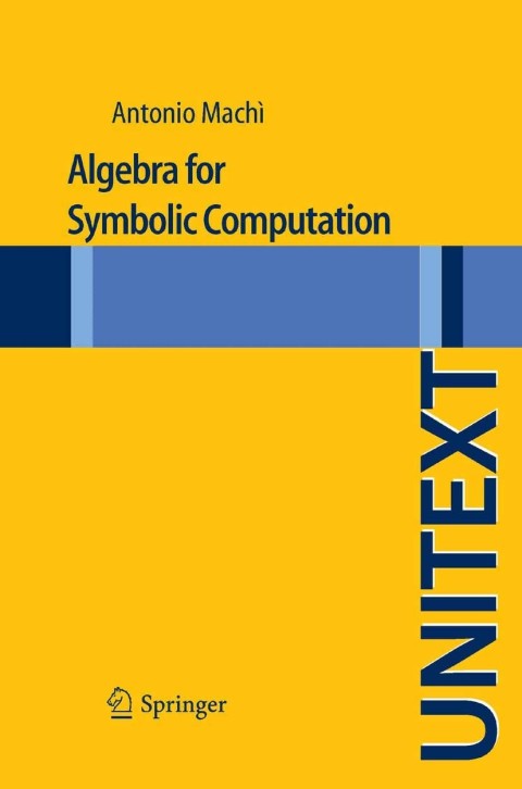 Cover image for book Algebra for Symbolic Computation