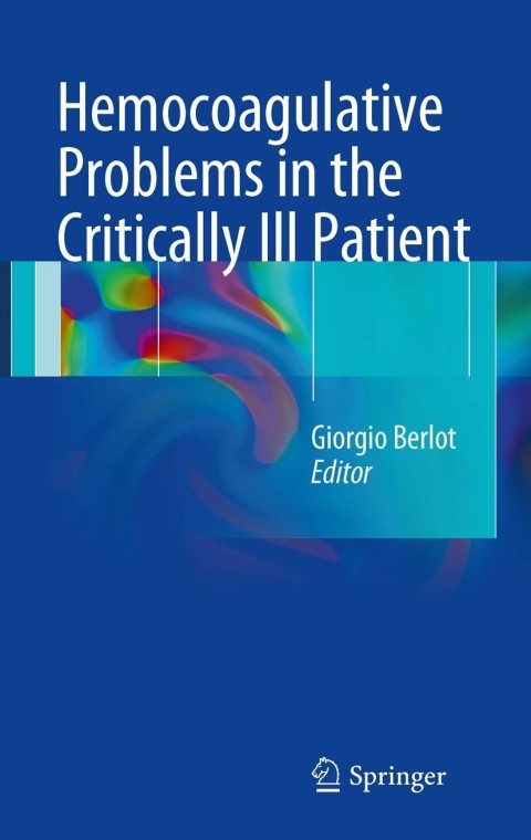 Cover image for book Hemocoagulative Problems in the Critically Ill Patient