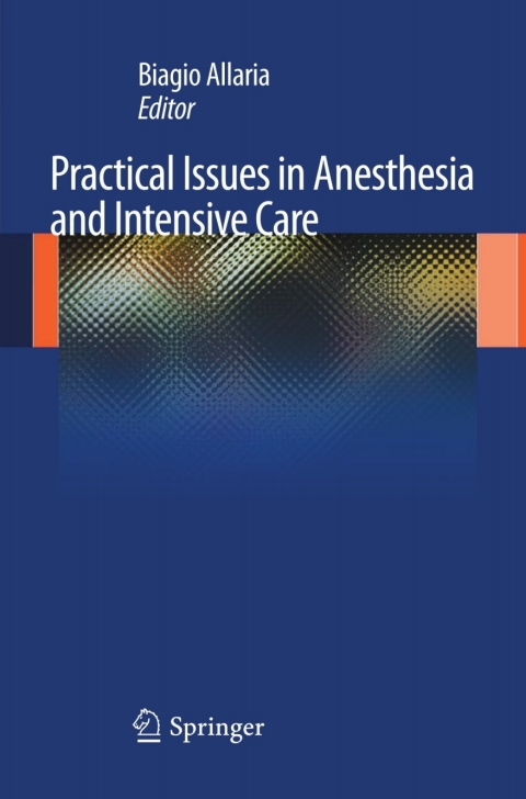 Cover image for book Practical Issues in Anesthesia and Intensive Care