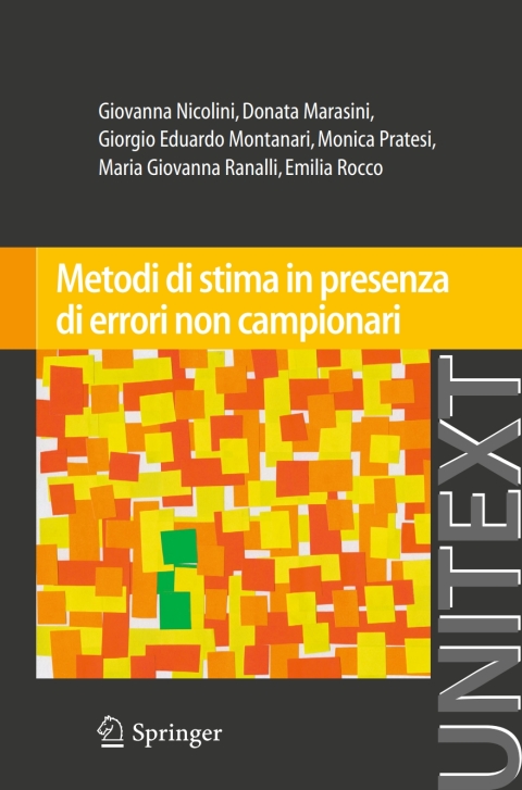 Cover image for book Metodi di stima in presenza di errori non campionari