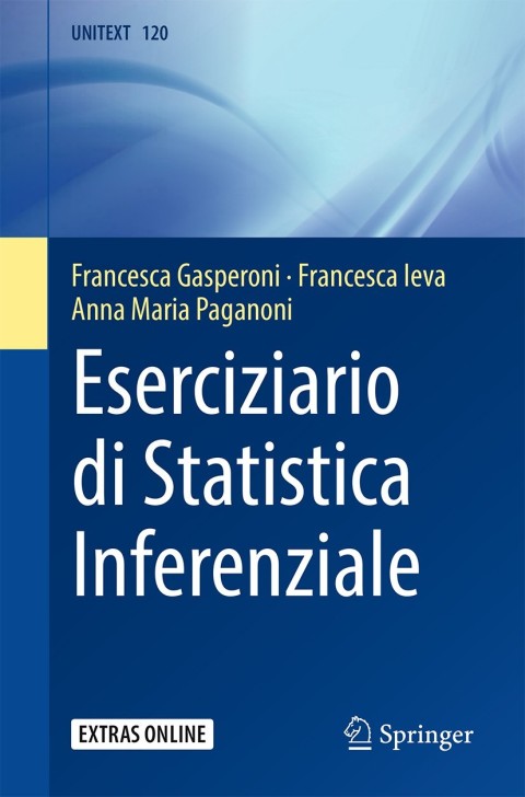 Cover image for book Eserciziario di Statistica Inferenziale