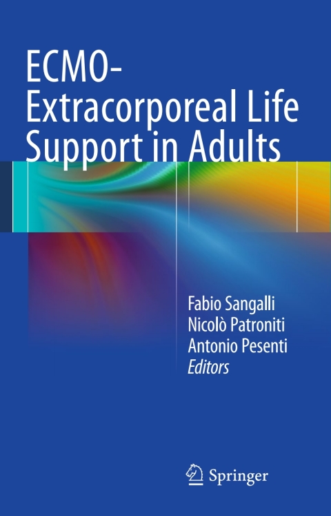 Cover image for book ECMO-Extracorporeal Life Support in Adults